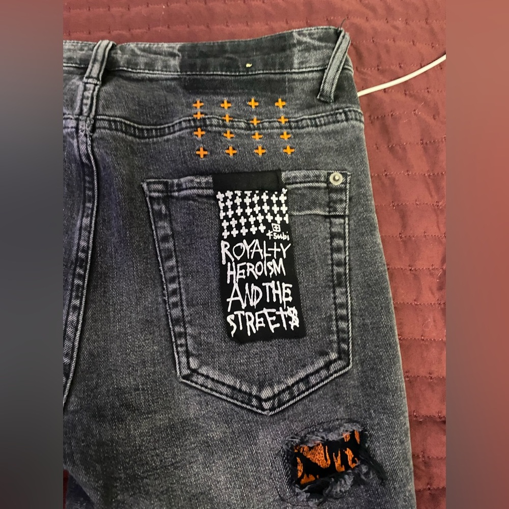 Ksubi Winkle Jeans Fire Patch Size 30